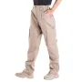 VEVOR FR Pants for Men, 100% Cotton, Flame-Resistant Cargo Pants with Multi-Pockets and Elastic Waist, Reinforced Tear-proof Sti