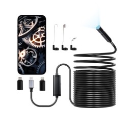 Endoscope Camera 1920P HD Borescope for Android & IOS with 15m Cable