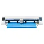 Cutting Machine, Automatic Edge Detection Vinyl Cutter Machine with Two Types of Blades, Design Software and Materials, Compatib