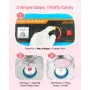 VEVOR Cotton Candy Machine Commercial, 1000W Electric Candy Floss Maker, Easy Use with 38cm Stainless Steel Bowl and Sugar Scoop