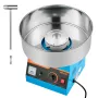 VEVOR Candy Candy Machine Commercial, 1000 W elektrisk Candy Floss Maker, nem brug med 38 cm rustfri stålskål og sukkerske