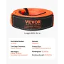 Heavy Duty Tow Strap Recovery Kit 76.2 mm x 6.1 m (MBS-16329 kg) Tree Saver Winch Strap, Triple Reinforced Loop & Protective Sle