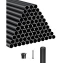 Trappe Balusters 101 Pack 26 i aluminiumspindler med skruer/jernbanehætter