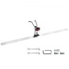 4 Stroke Concrete Power Screed Cement Finishing Float 12 ft Blade Board