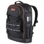 Tool Backpack, 65 Pockets, Heavy-duty Tools Storage Organizer Work Bags with Laptop Compartment & Molded Base, Electrician Jobsi