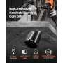 VEVOR Diamond Core Drilling Machine, 200 mm Drilling Diameter, Handheld Dry and Wet Concrete Core Drill Rig with 4 Drill Bits, 1