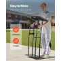 podiestativ, 1180 mm metaltalerstol, buet stående podium med