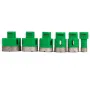 6 stk. Diamond Holesaw Set Diamond Drill Core Bits, M14
