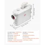 Macerator Pump, 500W, 6600 L/H Flow, 26,2 ft/8 m hoved