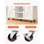 Kitchen Island Cart, with Solid Wood Top and Storage Cabinet, Mobile Rolling Table with Drop Leaf, Drawers, Spice Towel Rack, Po