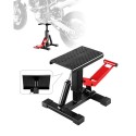 Dirt Bike Lift Stand 440 LBS Adjustable Hydraulic Motorcycle Lift Jack