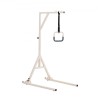 Trapeze Bar for Bed Mobility 350LBS Capacity Bed Trapeze with 2 Wheels