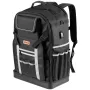 Tool Backpack, 56 Pockets, Heavy-duty Tools Storage Organizer Bags with Molded Base, Electrician Jobsite Backpack for Constructi