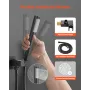 VEVOR Shower Faucet Set, Rainfall Bathroom Shower System with 10-Inch (25.4cm) Square Rain Shower Head and Handheld Spray, Wall 
