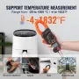 Digital Clamp Meter T-RMS, 6000 Counts, 1000A Clamp Multimeter Tester, Measures Current Voltage Resistance Diodes Continuity Dat