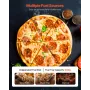 pizzaovn udendørs, 12" pillepizzaovn, bærbar pizzaovn med