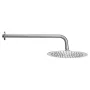 Shower Faucet Set, Rainfall Bathroom Shower System with 10-Inch (25.4cm) Round Rain Shower Head and Handheld Spray, Wall Mounted