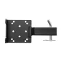 Winch Mount, 3600 lbs / 1633 kg Load Capacity, Trailer Hitch Winch Mount with 50.8 mm Receiver, 2/4 Winch Bolt Holes, Powder Coa