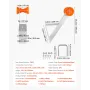 Boat Trailer Spil Stand, 50,8-76,2 mm Spil Pæle, Boat Trailer