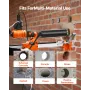 Diamond Core Drilling Machine, 200 mm Drilling Diameter, 2-in-1 Handheld & Stand-Mount Dry and Wet Concrete Core Drill Rig with 