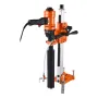Diamond Core Drilling Machine, 200 mm Drilling Diameter, 2-in-1 Handheld & Stand-Mount Dry and Wet Concrete Core Drill Rig with 