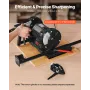 Multi-Grind Sharpening System, Vari-Grind Pro Sharpening Jig Kit for 6" & 8" Bench Grinders – with Platform, Long Support Arm & 