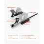 Multi-Grind Sharpening System, Vari-Grind Pro Sharpening Jig Kit for 6" & 8" Bench Grinders – with Platform, Long Support Arm & 