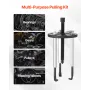 21-in-1 Bearing Puller Set, 21 PCS 3-Jaw Hook Puller for Internal External Bearings and Bearing Without Inner Shaft, Multifuncti
