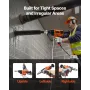 Diamond Core Drilling Machine, 20-160 mm Drilling Diameter, Handheld Dry and Wet Concrete Core Drill Rig with 4 Drill Bits, 0-18