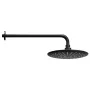 Shower Faucet Set, Rainfall Bathroom Shower System with 9-Inch (23cm) Round Rain Shower Head and Handheld Spray, Wall Mounted Ba