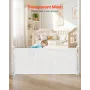 Retractable Baby Gate, 870 mm Tall, Extends up to 1800 mm Wide, Retractable Gate for Kids or Pets, Mesh Material, Easy to Instal