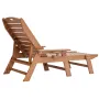 Chaiselong Chair, 181 kg Vægtkapacitet, 6 Positioner Justerbar