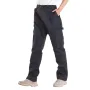 VEVOR FR Pants for Men, 100% Cotton, Flame-Resistant Cargo Pants with Multi-Pockets and Elastic Waist, Reinforced Tear-proof Sti