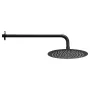 Shower Faucet Set, Rainfall Bathroom Shower System with 10-Inch (25.4cm) Round Rain Shower Head and Handheld Spray, Wall Mounted