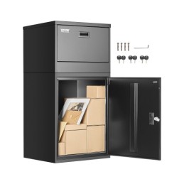 Package Delivery Boxes for Outside 38.6 in Lockable Parcel Drop Box