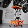 Hydraulisk motorcykel lift Tabel 350 lbs snavscykel saks stav