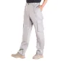 VEVOR FR Pants for Men, 100% Cotton, Flame-Resistant Cargo Pants with Multi-Pockets and Elastic Waist, Reinforced Tear-proof Sti