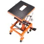 Hydraulisk motorcykel lift Tabel 350 lbs snavscykel saks stav