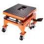 Hydraulic Motorcycle Lift Table 158.8 kg Dirt Bike Scissor Jack Stand