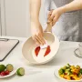 Frying Pan Skillet, Aluminum Egg Fry Pans, 3 Pcs (200, 240, 280 mm), Nonsitck Ceramic Heavy-Duty Skillets with Heat-Resistant Ha