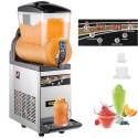 Commercial Slushy Ice Machine, 1 x 15 L Commercial Slush Ice Machine 500 W 220 V Stainless Steel Slush Ice Machine Slush