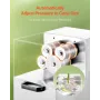 Commercial Sugar Cane Juicer, 800W Electric Sugarcane Juicer Machine with 300KG/H High Output, 4 Stainless Steel Rollers, Sugar 