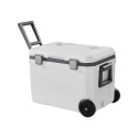 Bærbar køler 45 Qt Wheeled Cooler 64 kan kapacitet med kopholder
