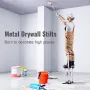 Drywall Stilts, 46 cm-76 cm Adjustable Aluminum Tool Stilts with Protective Knee Pads, Durable and Non-slip Work Stilts for Shee