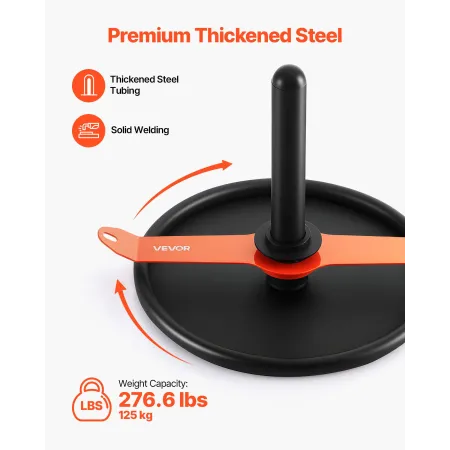 VEVOR Weight Sled, Steel Power Sled, Fitness Strength Training Sleds for Athletic Exercise Speed Improvement, Workout Fitness Eq