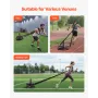 VEVOR Vægtslæde, Steel Power Sled, Fitness styrketræningsslæder til atletisk træning Hastighedsforbedring, Workout Fitness Eq