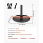 Weight Sled, Steel Power Sled, Fitness Strength Training Sleds for Athletic Exercise Speed Improvement, Workout Fitness Equipmen