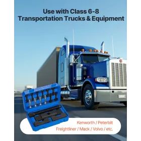 VEVOR ågaftrækker, lavet til klasse 6-8 transportlastbiler og udstyr, værktøjssæt til fjernelse af tunge åg, biler åg Pul