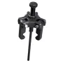 Harmonic Balancer Puller Kit, Adjustable 3-Jaw Puller Fits Most Late Model Vehicles, 3-Jaw Pulley Puller Set with 4 Forcing Rods