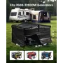 Generator Cover, 865 x 660 x 535 mm Waterproof Universal Generator Cover for Most Generators 3500-12000 Watt, Portable Generator